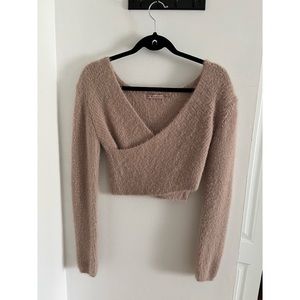 Cropped sweater